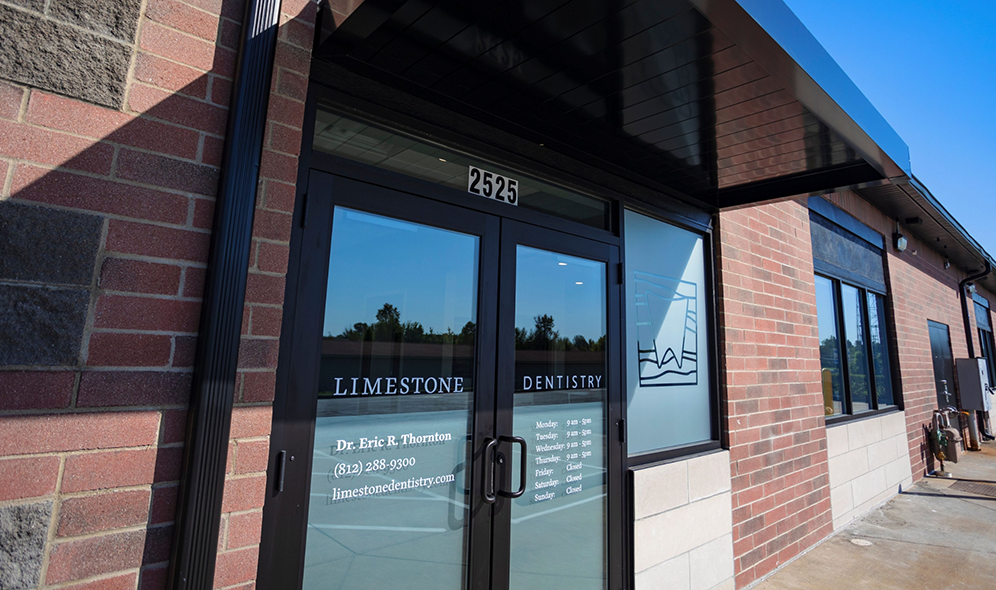 Outside view of Jeffersonville Indiana dental office