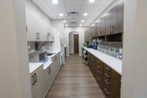 Limestone Dentistry's tool sterilization area